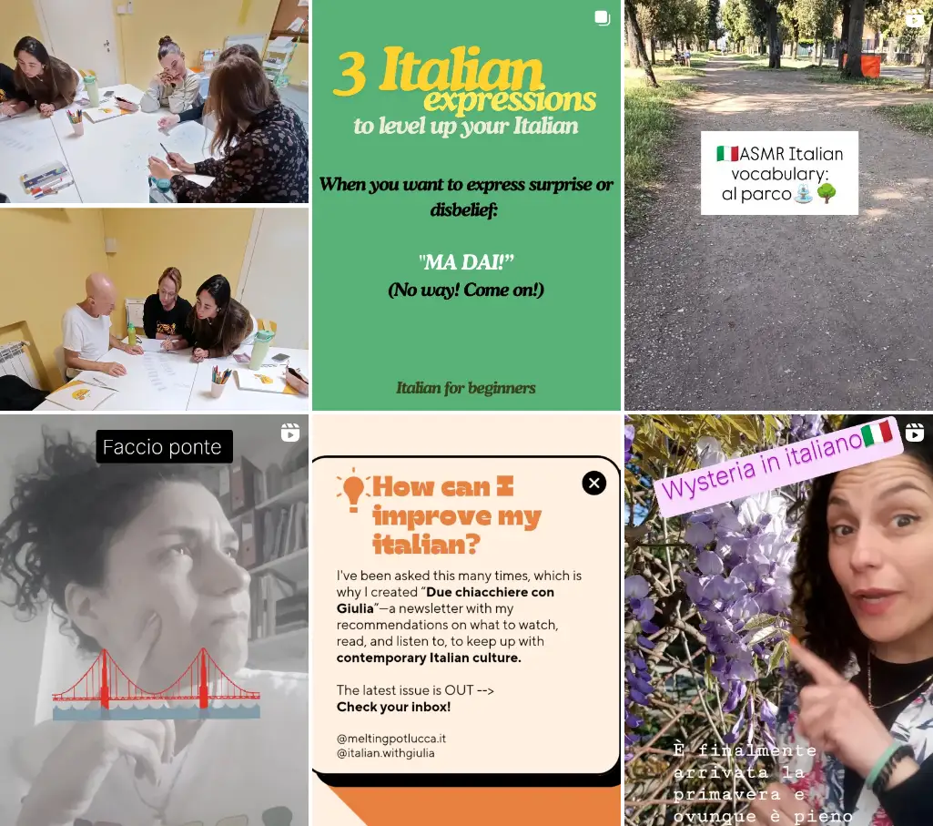 social feed di Giulia 1