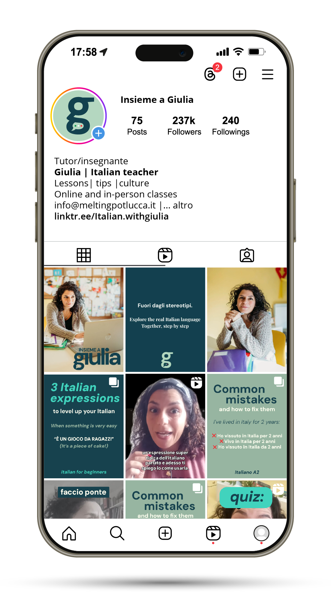 dopo di Insieme a Giulia - Logo Design go-branding